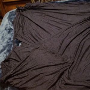 Navy blouse 1st pic is the back of blouse .